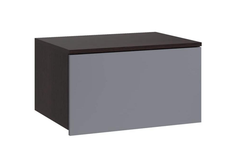 Шкаф Роут малый венге / графит софт (60x44x34). 