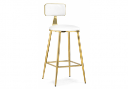 Барный стул Persi white / gold