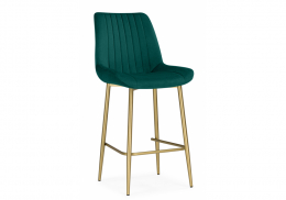 Барный стул Седа зеленый (zd 667) / золотой (49x57x102)