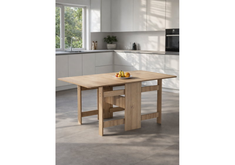 Стол деревянный Йентель дуб сонома без бара (35x76)