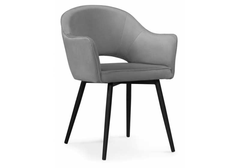 Стул на металлокаркасе Ойстер MR-11 / черный (60x58x81). 